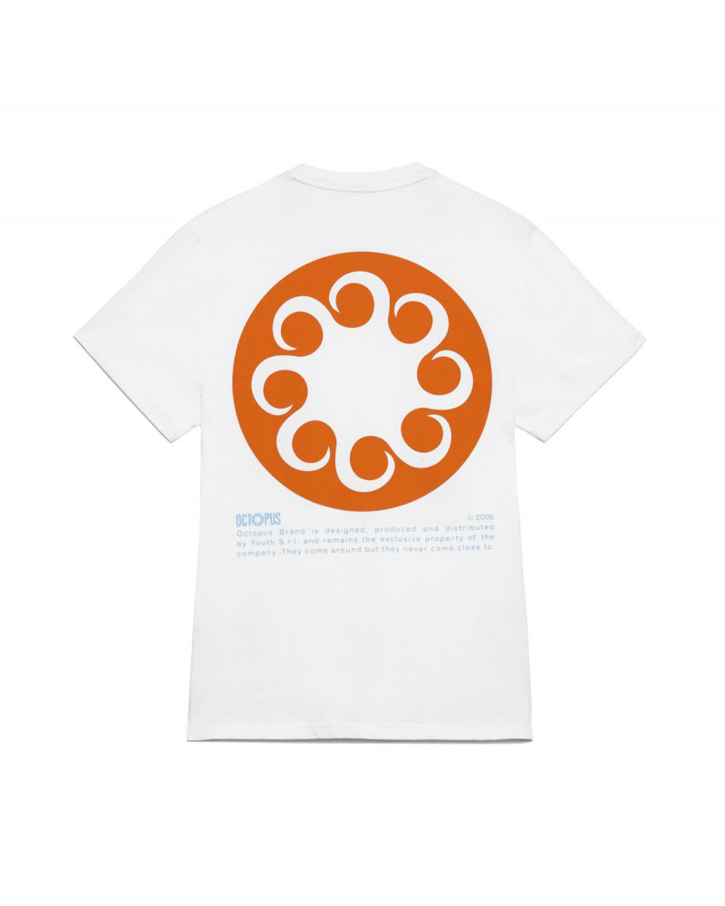 Octopus | T Shirt  Octopus Logo Tee White