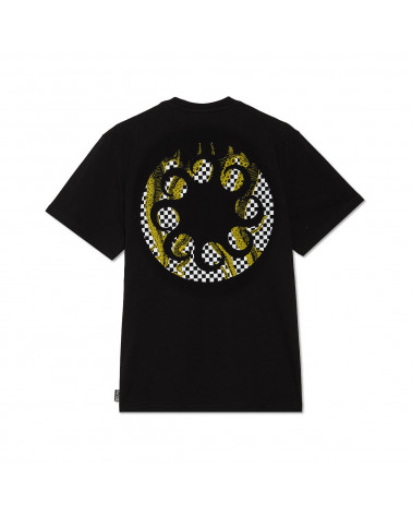 Octopus | T Shirt Octopus Checkered Logo Tee Black