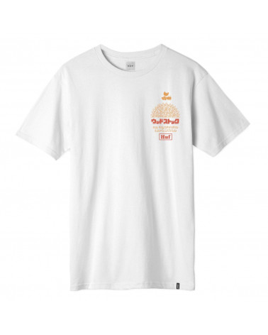 HUF X WOODSTOCK T-Shirt WW Culture - White