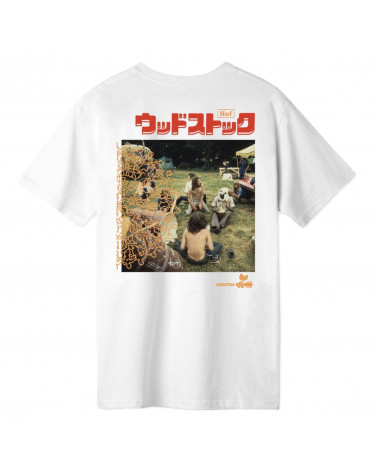 HUF X WOODSTOCK T-Shirt WW Culture - White