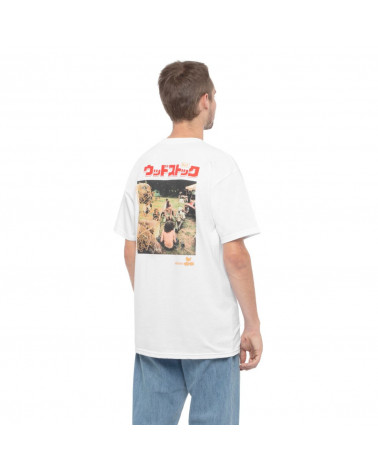 HUF X WOODSTOCK T-Shirt WW Culture - White