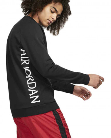 Jordan Felpa Classic Crew - Black