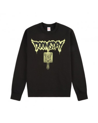 Doomsday Felpa Deathrow Crewneck - Black