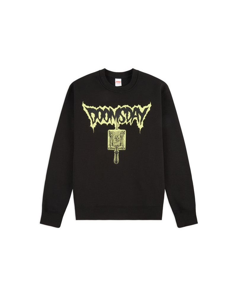 Doomsday Felpa Deathrow Crewneck - Black
