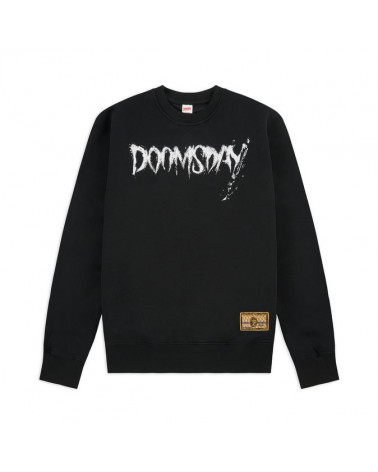 Doomsday Felpa Nose Riders Crewneck - Black