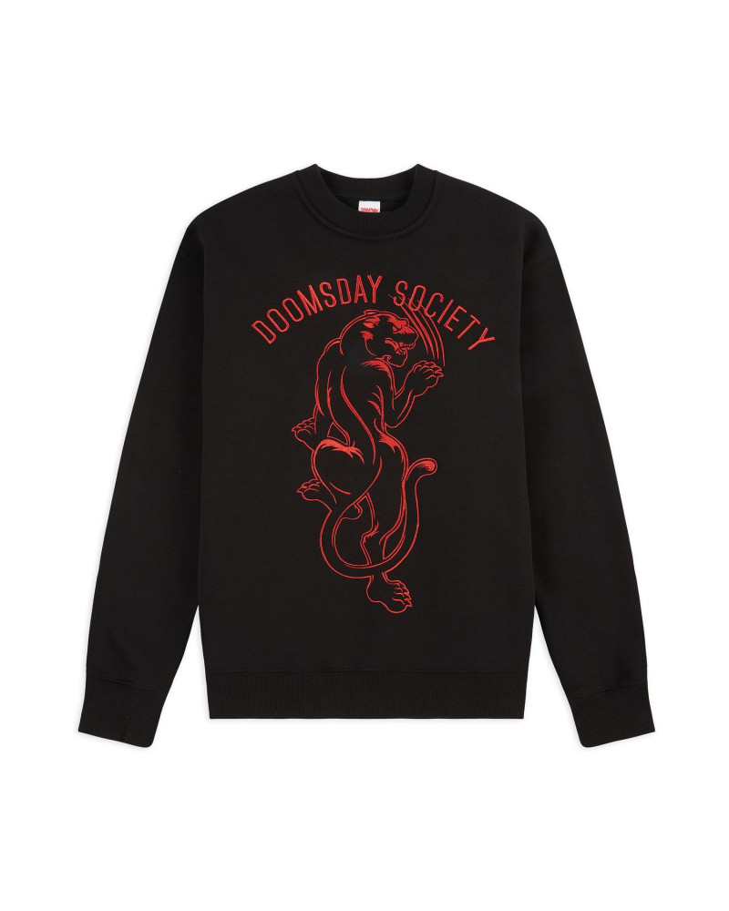 Doomsday Felpa Scars Crewneck - Black