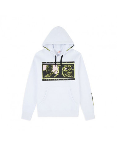 Doomsday Felpa Wrong Turn Hoodie - White