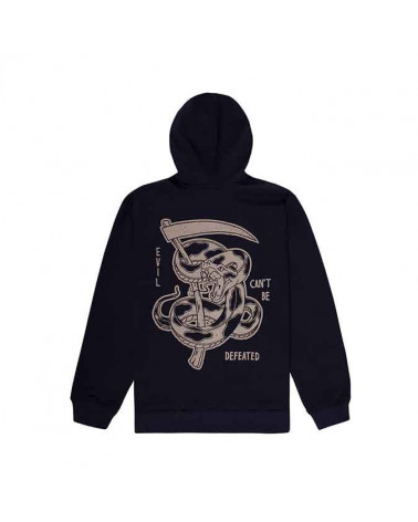 Doomsday Felpa Defated Hoody - Black