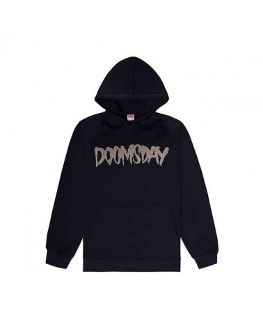 Doomsday Felpa Defated Hoody - Black