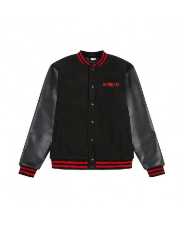 Doomsday Giacca Scars Varsity Jacket - Black