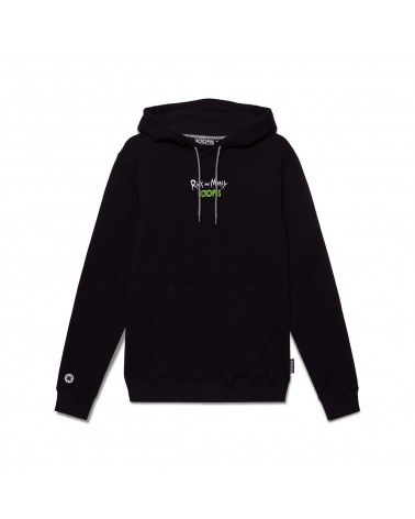 Octopus x Rick e Morty Wathc Hoodie - Black