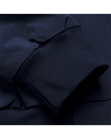 Carhartt WIP Giacca Hooded Sail Jacket - Dark Navy/White