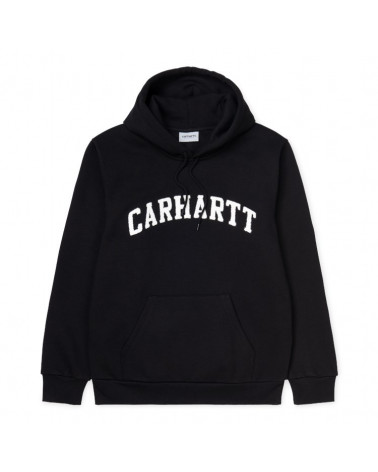 Carhartt WIP Felpa Hooded Princeton Sweat - Black