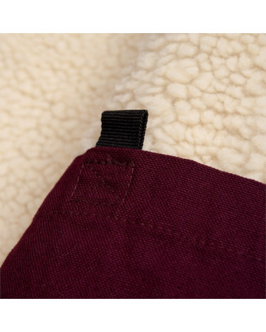 Carhartt Wip Giacca Canvas Coach Jacket - Merlot/Black