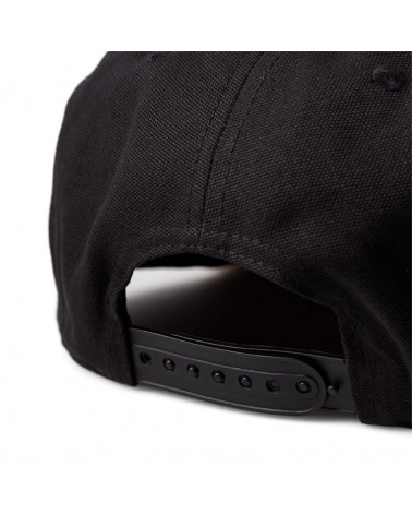 Carhartt Wip Cappello Logo Cap Bi Colored - Black / Hamilton Brown