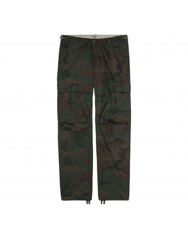 Carhartt Wip Pantalone Aviation Pant - Camo Evergreen