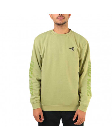 Santa Cruz Felpa Pusher Crew - Sage