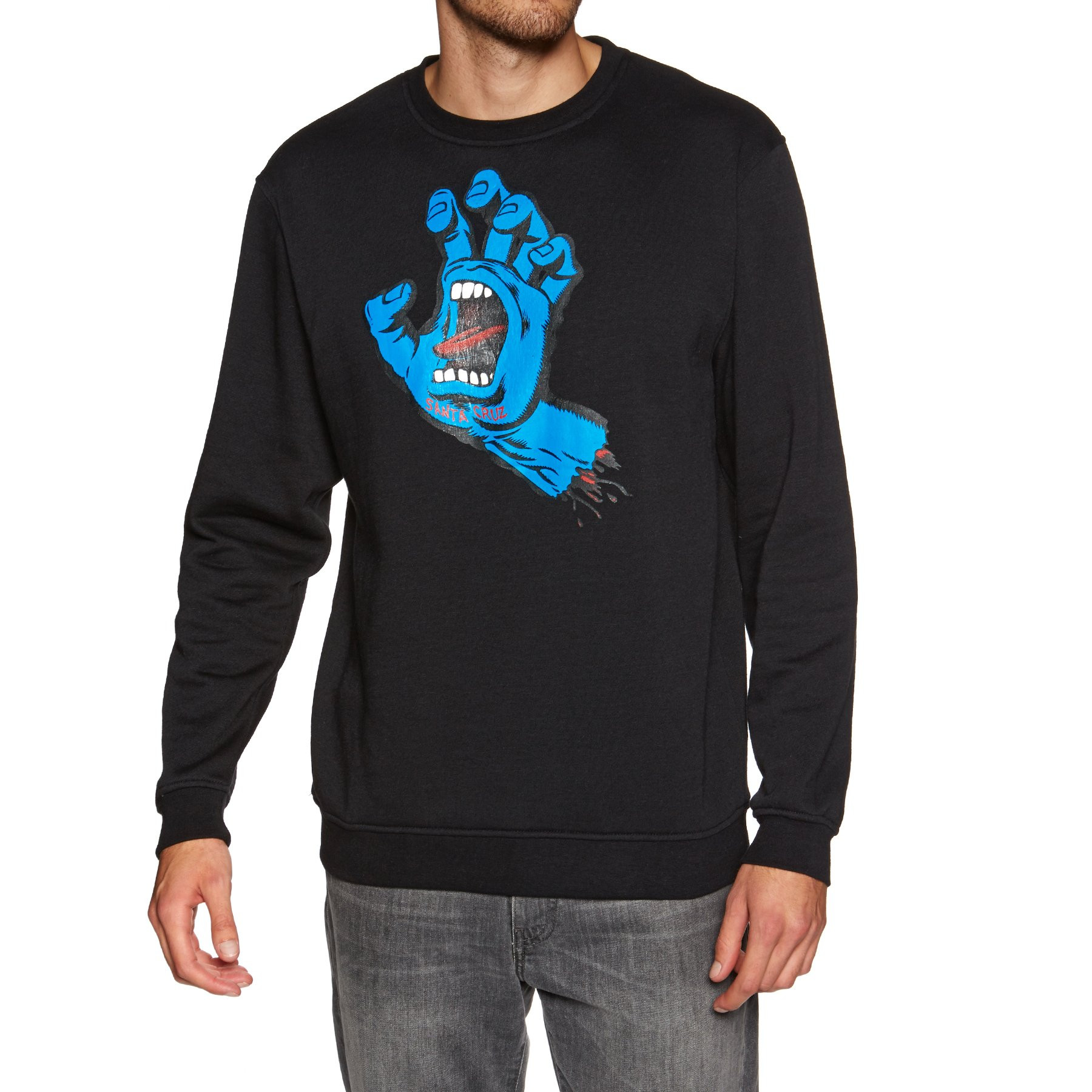 screaming hand sweatshirt