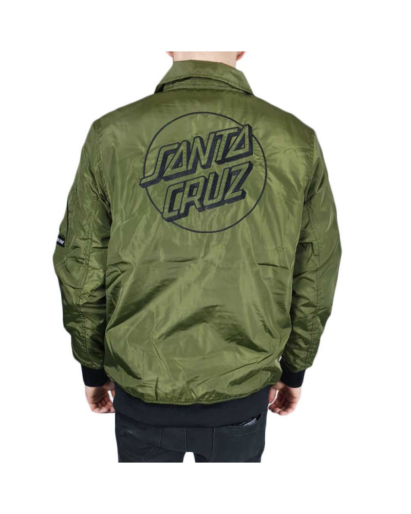 Santa Cruz Giacca Squad Jacket - Military Green
