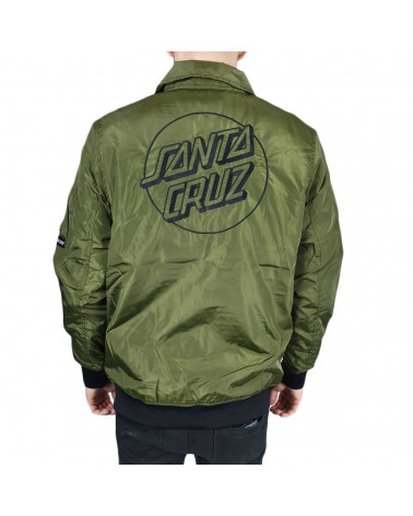 Santa Cruz Giacca Squad Jacket - Military Green