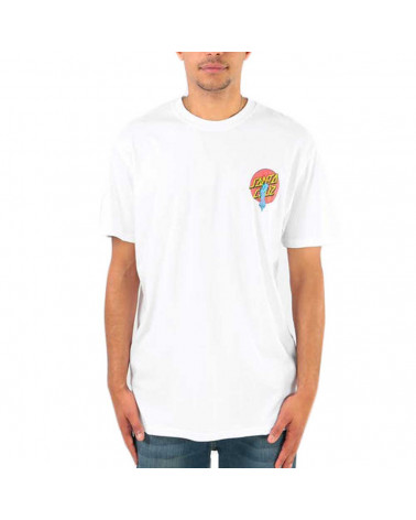 Santa Cruz T-Shirt Rob Dot Tee - White