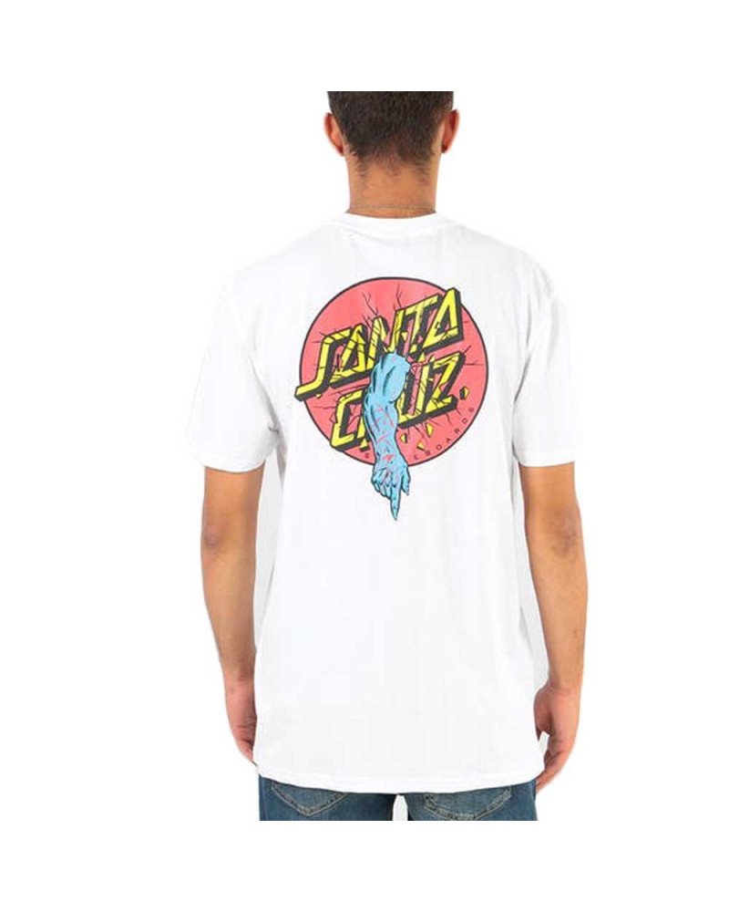 Santa Cruz T-Shirt Rob Dot Tee - White