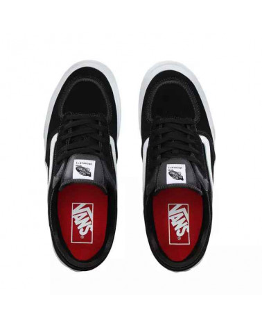 Vans Rowly Classic - (66/99/19) Black/Red
