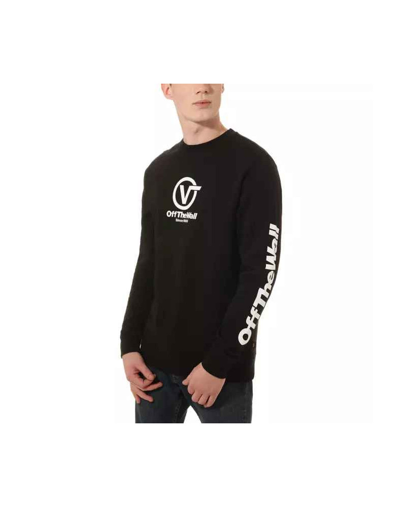 Vans Felpa Distorted Performance Crew - Black