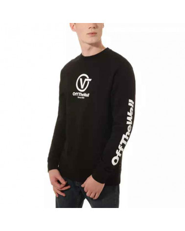 Vans Felpa Distorted Performance Crew - Black