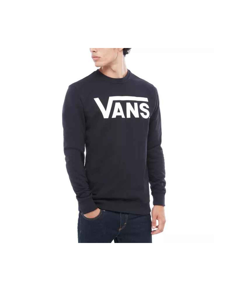 Vans Felpa Classic Crew II - Black/White