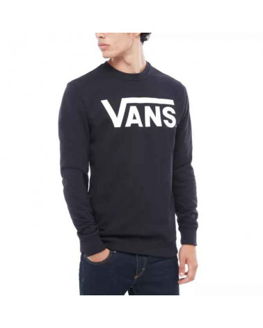 Vans Felpa Classic Crew II - Black/White