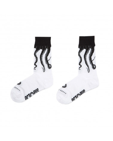 Octopus Calze Socks Original - White/Black