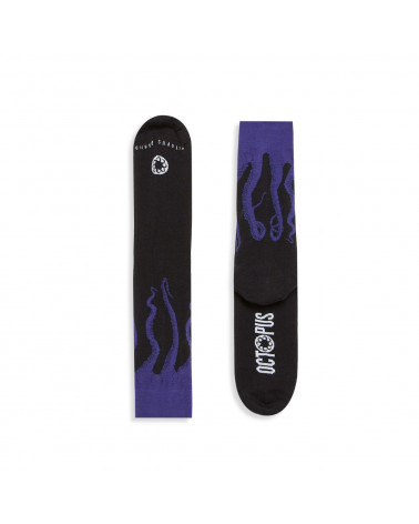 Octopus Calze Socks Original - Black/Purple