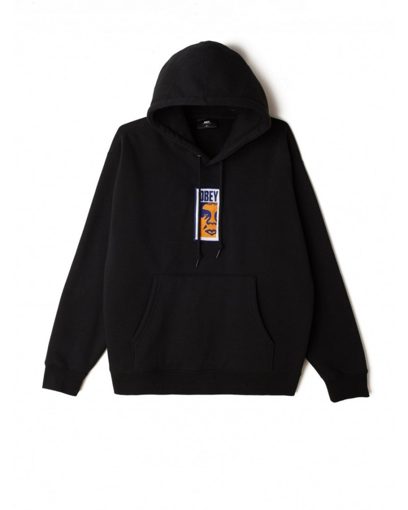 Obey Felpa Obey Slim Icon Hood - Black