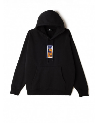 Obey Felpa Obey Slim Icon Hood - Black