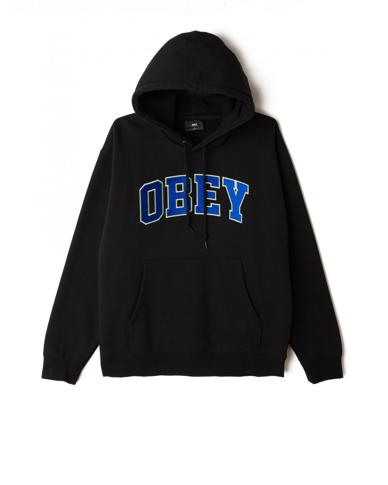 Obey Felpa Obey Sports Hood - Black