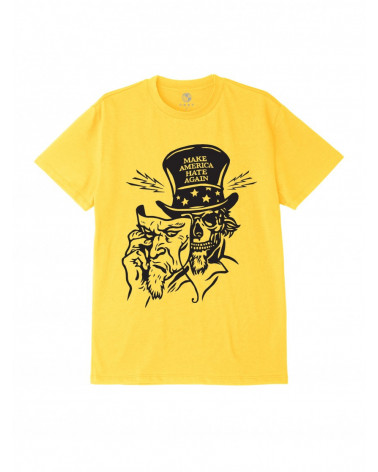 Obey Make America Hate Again T-Shirt - Yellow