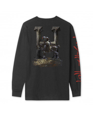 HUF X Frazetta Death Dealer T-Shirt L/S - Black