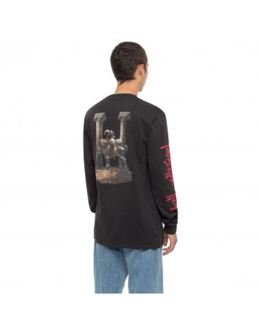 HUF X Frazetta Death Dealer T-Shirt L/S - Black