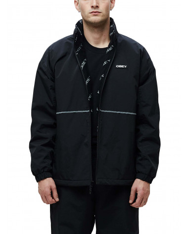 Obey Giacca Prone Jacket - Black