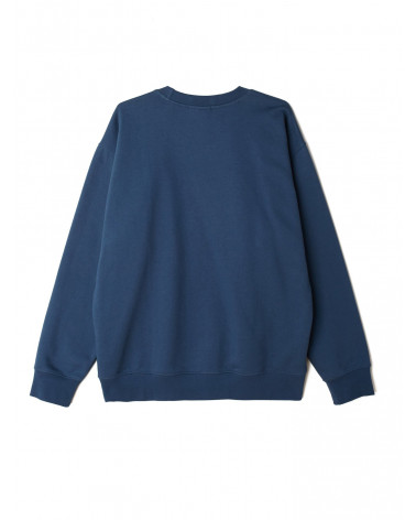 Obey Felpa Atlantic Crewneck - Navy