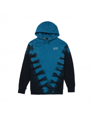 HUF Felpa Prayers Dyed Hoodie - Dark Navy