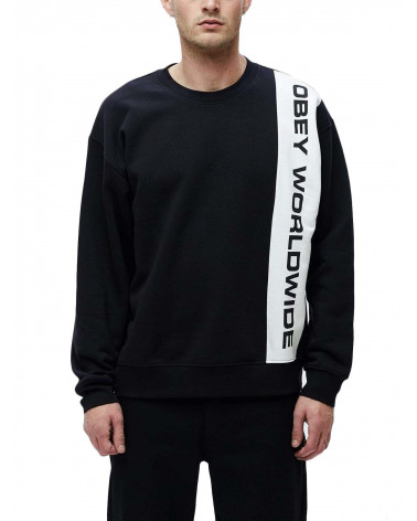 Obey Felpa Melody Crew - Black Multi