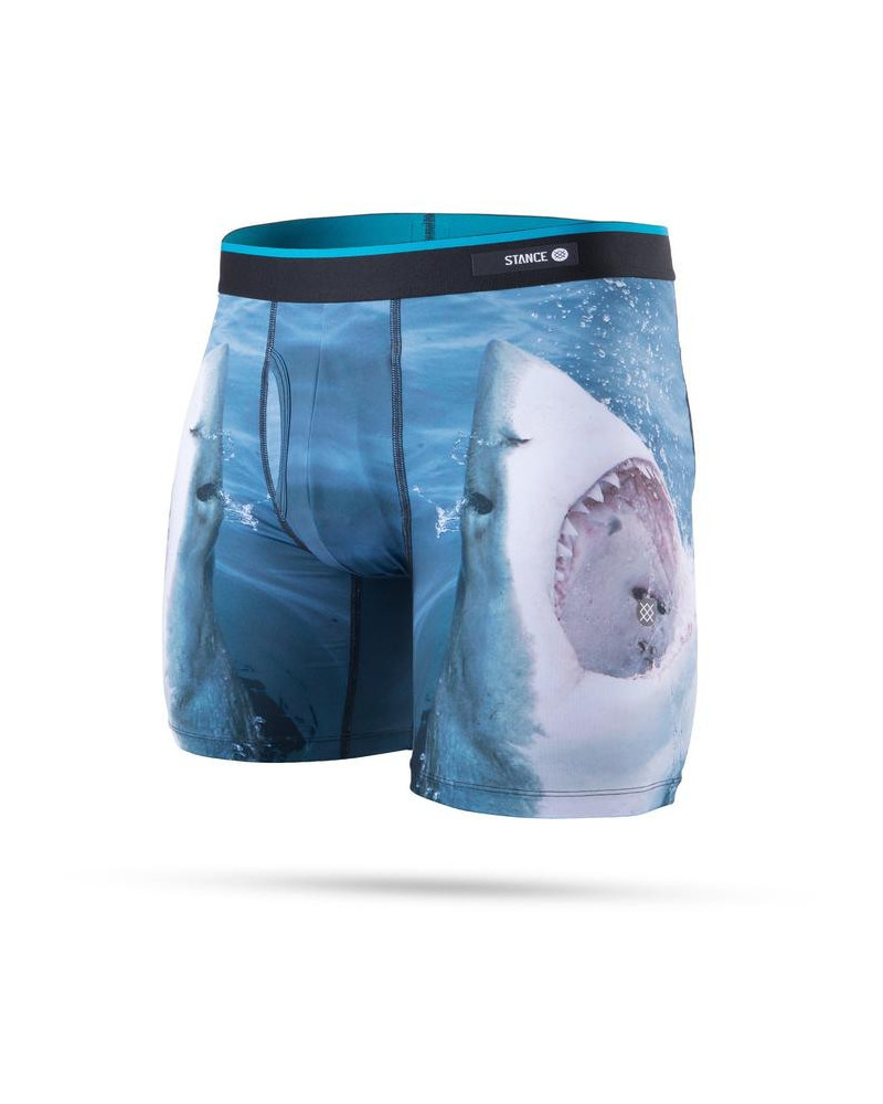 Stance Shark Tooth Boxer Brief - Navy