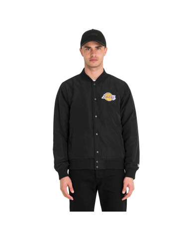 New Era Giacca NBA Team Logo Jacket Los Angele Lackers - Black