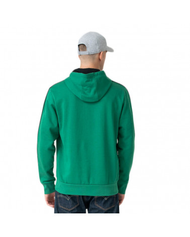 New Era Felpa NBA Sripe Piping Hoody Boston Celtic - Green