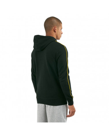 New Era Felpa NBA Sripe Piping Hoody Los Angeles Lakers - Black