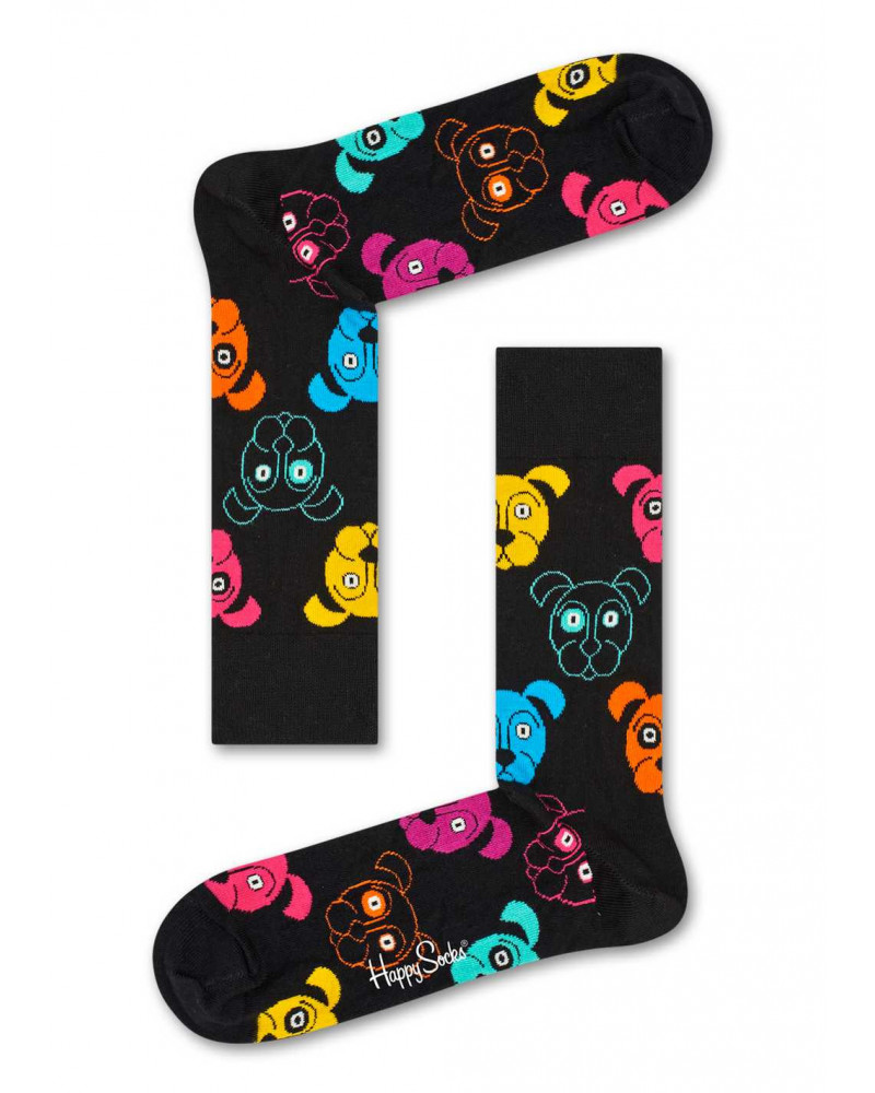 Happy Socks Calze Dog Black | Negozio Online Happy Socks