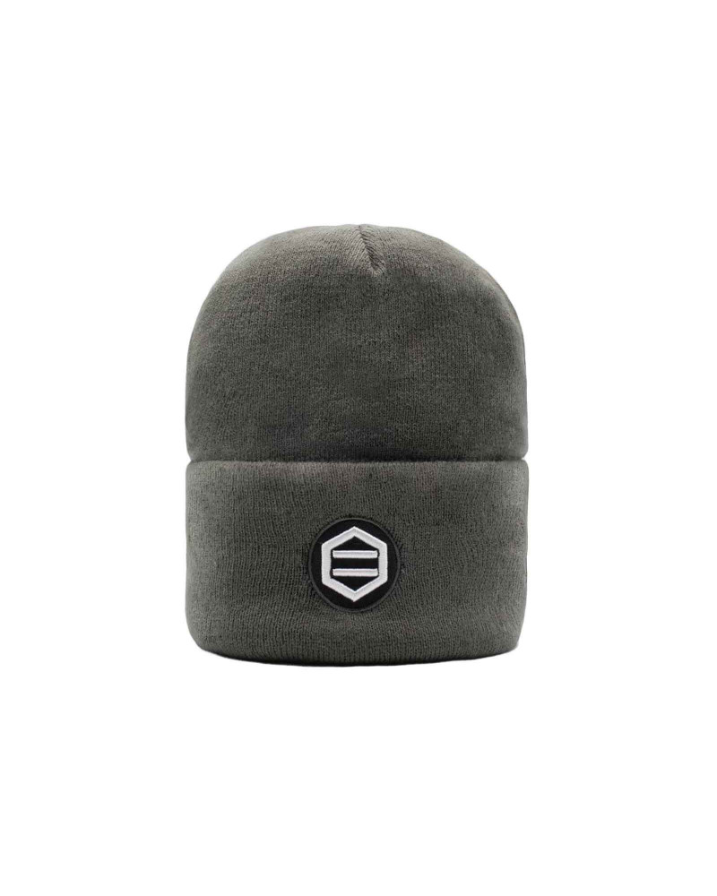Dolly Noire Cappello Patch Grey Beanie