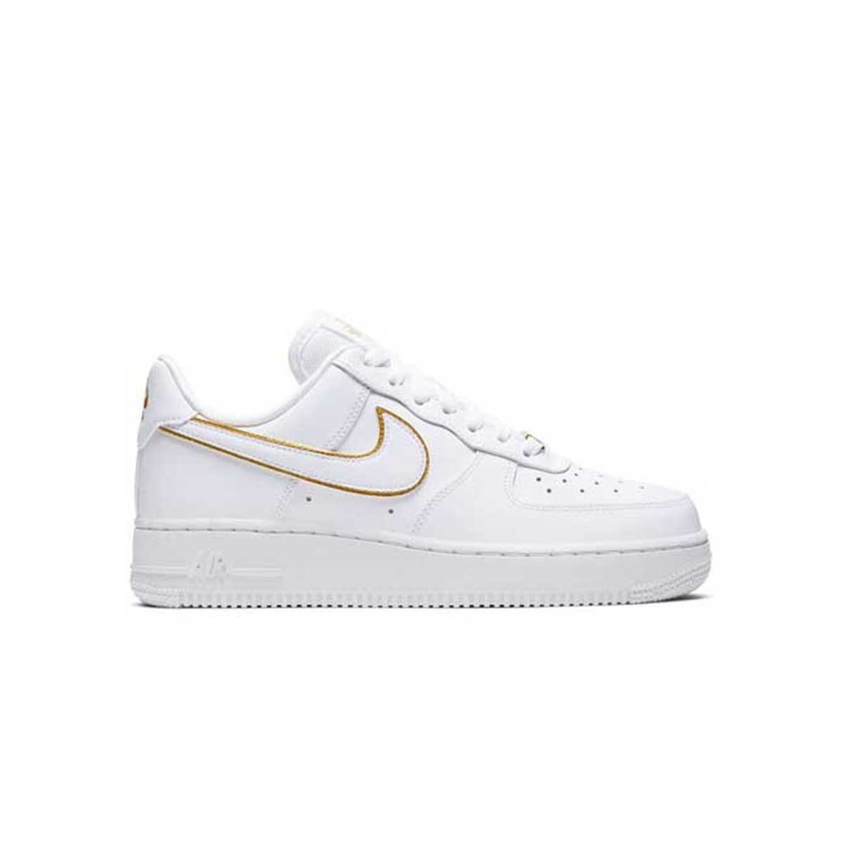 nike wmns air force 1 07 ess af1 white gold